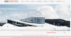 Desktop Screenshot of campolonghi.it